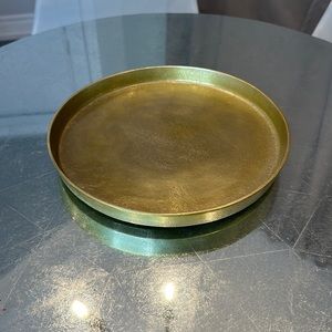 Gold Decorative Plate